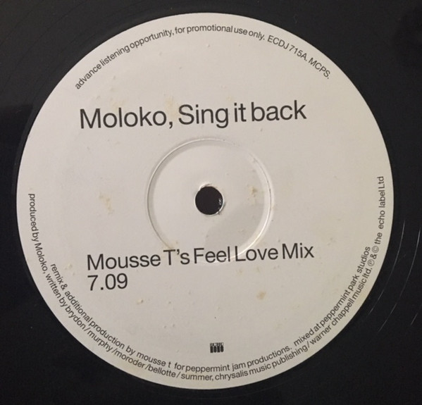 Moloko — Sing It Back